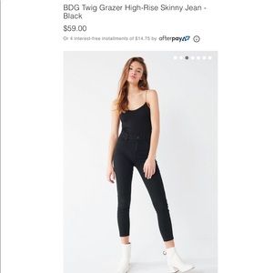 Urban Outfitters BDG Black Jeans